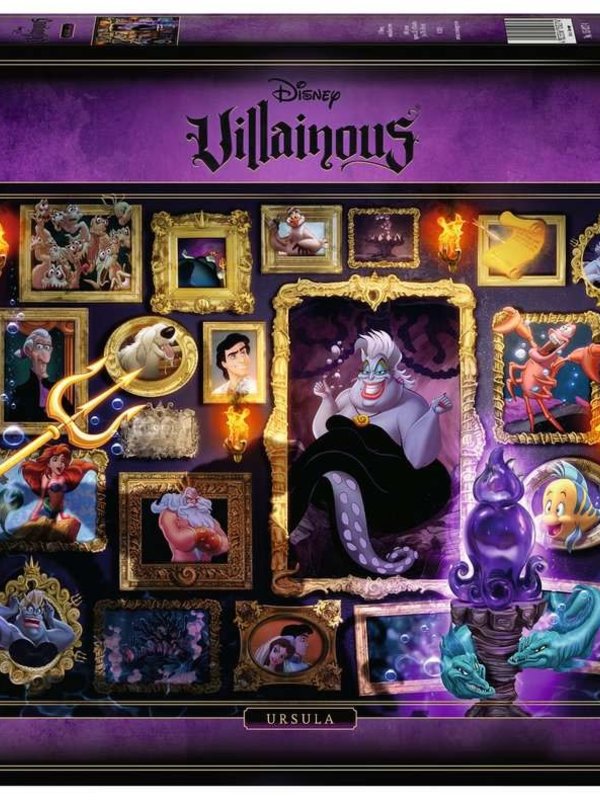 Ravensburger Villainous Ursula 1000pc Puzzle