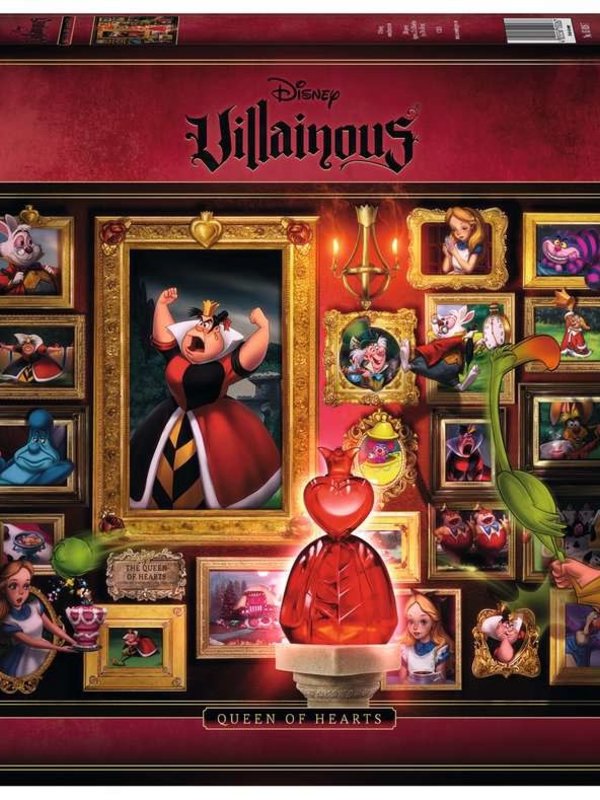 Ravensburger Villainous Queen of Hearts 1000pc Puzzle