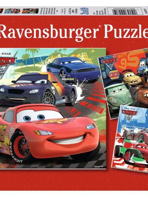 Ravensburger Disney Cars Worldwide Racing Fun 3x49pc Puzzles