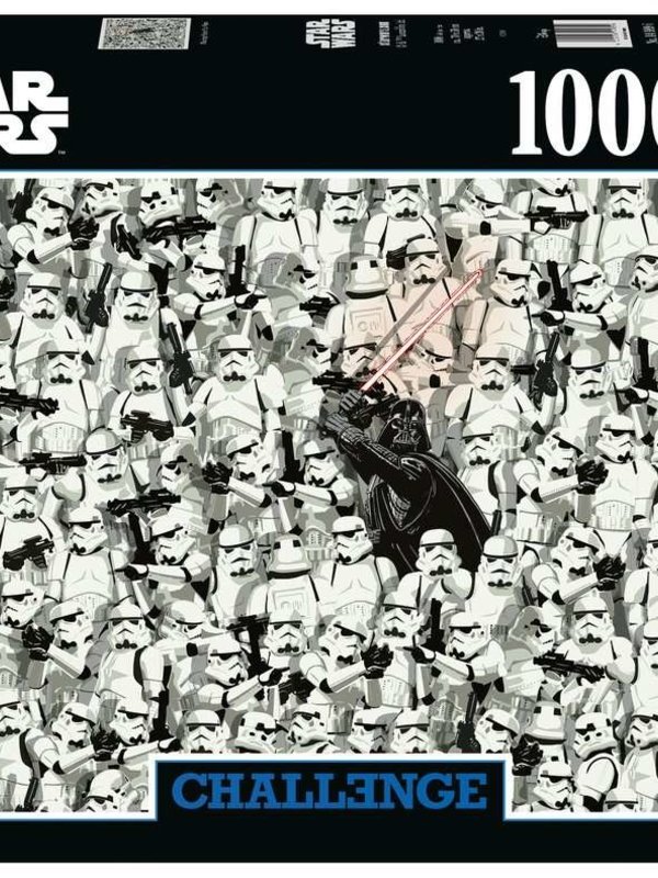Ravensburger Challenge Puzzle Star Wars 1000pc Puzzle