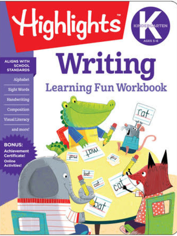 Highlights Highlights Kindergarten Writing Workbook