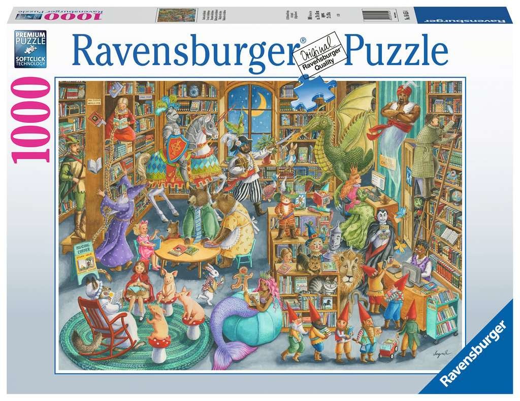 Midnight at the Library 1000pc Puzzle