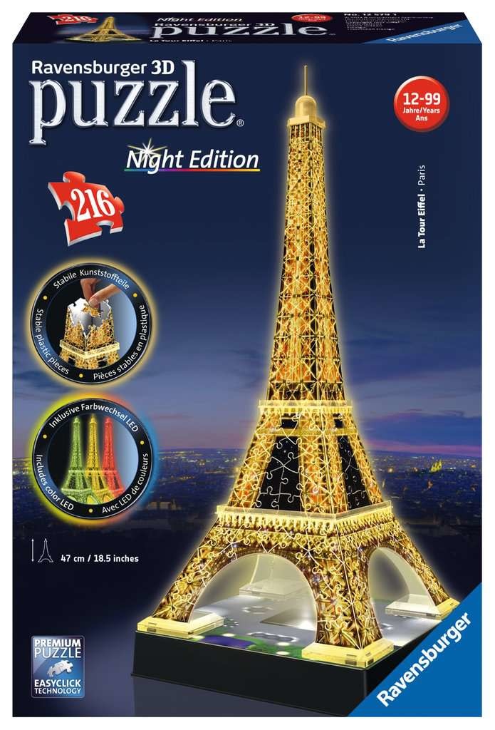 Eiffel Tower 3D Puzzle
