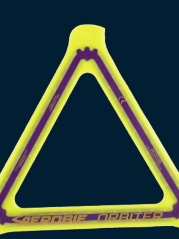 Aerobie Aerobie Orbiter Boomerang - Yellow / GREEN