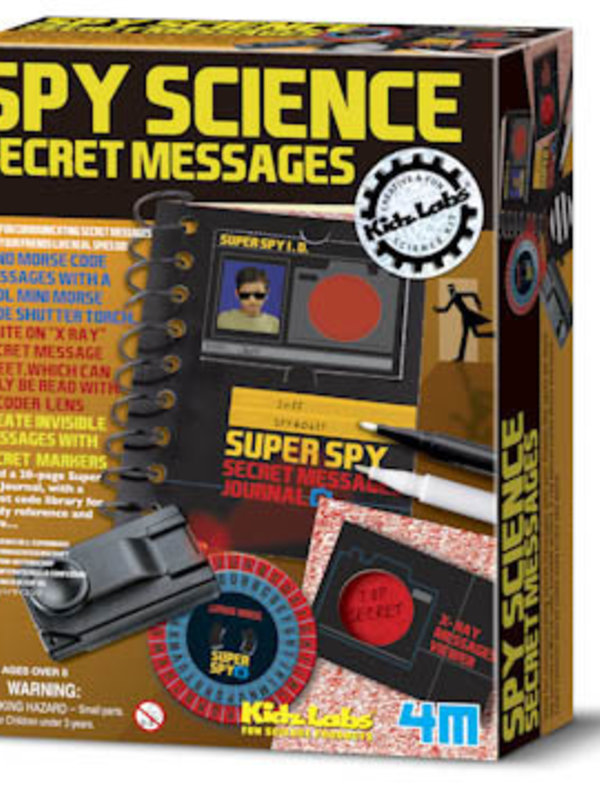 4M Spy Science: Secret Messages