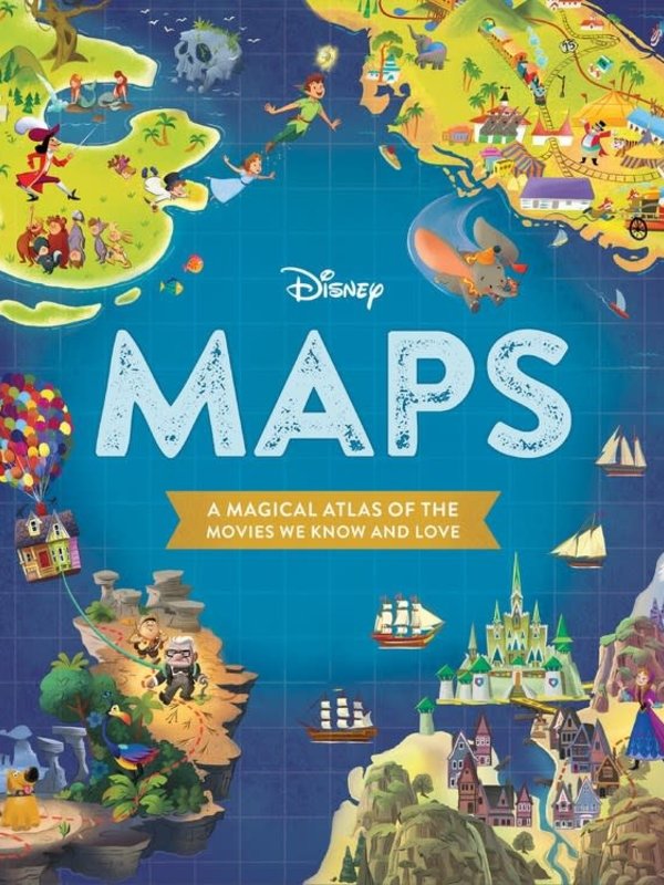 Disney Press Disney Maps Book