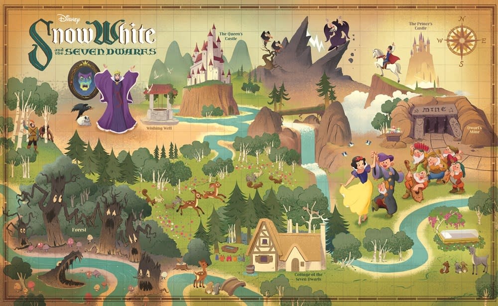 Disney Maps Book Owls Hollow Toys & Games