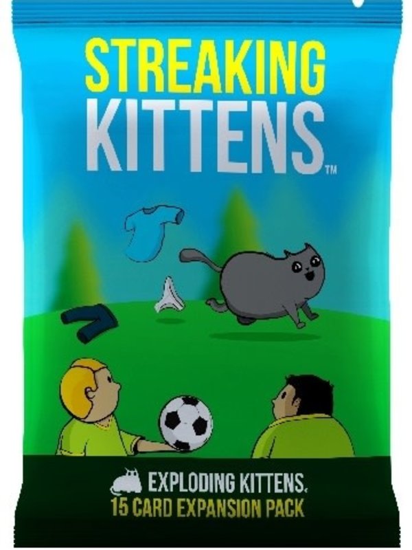 Exploding Kittens Exploding Kittens: Streaking Kittens Expansion Pack