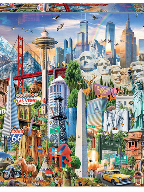 Educa North American Landmarks 1500pc Puzzle