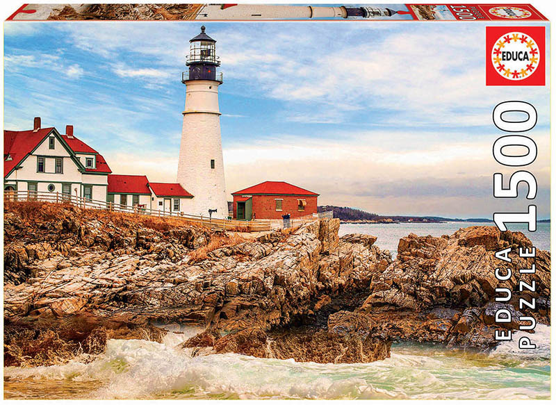 Rocky Lighthouse 1500pc Puzzle