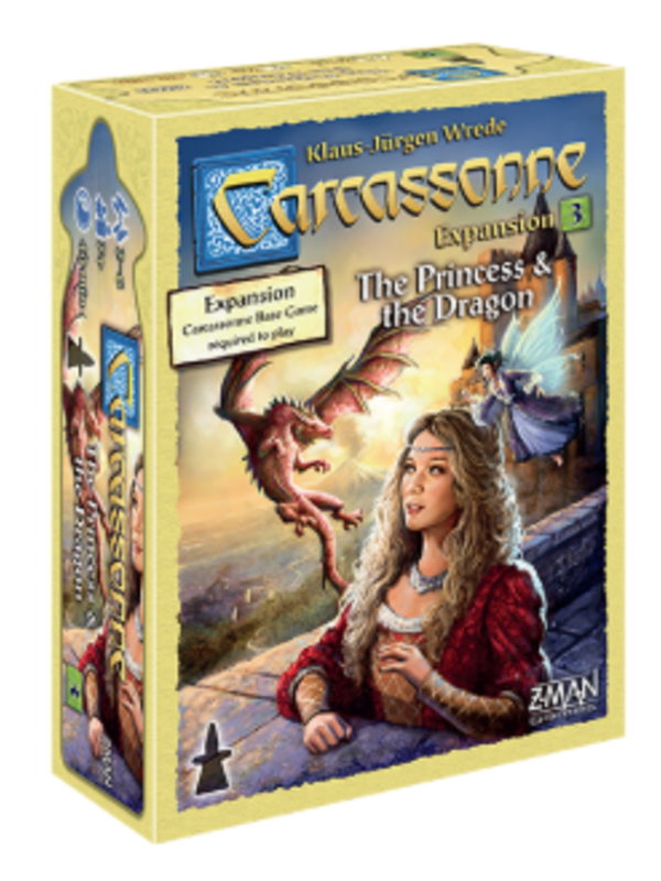 Z-Man Carcassonne (expansion) - The Princess and the Dragon