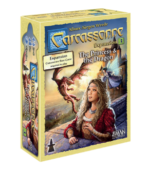 Carcassonne (expansion) - The Princess and the Dragon