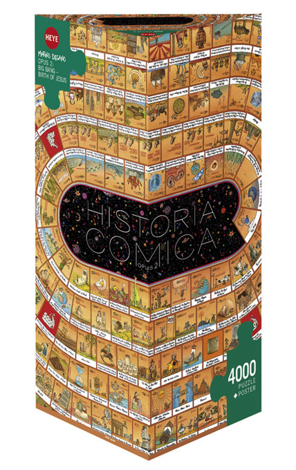 Puzzle 4000 pièces - degano : la spirale de l'histoire - opus 1 - Conforama