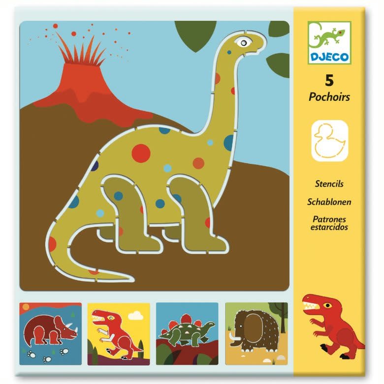 Dinosaur Stencils Set