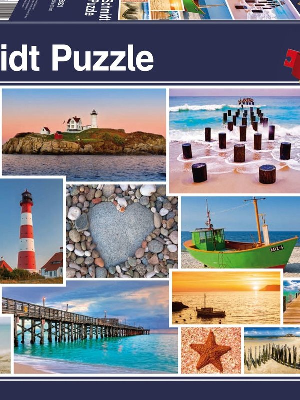 Schmidt By The Sea 1000pc Puzzle