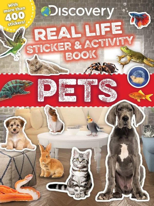 Silver Dolphin Pets Real Life Sticker & Activity Book