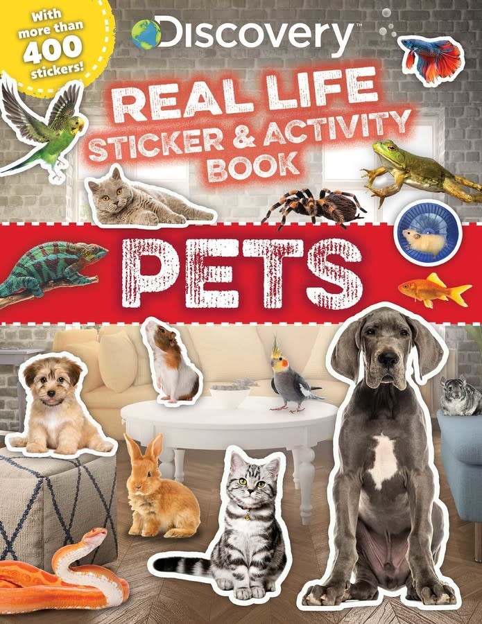 Pets Real Life Sticker & Activity Book