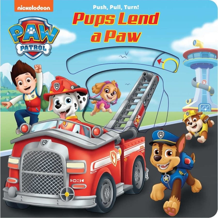 Paw Patrol Pups Lend a Paw Board Book