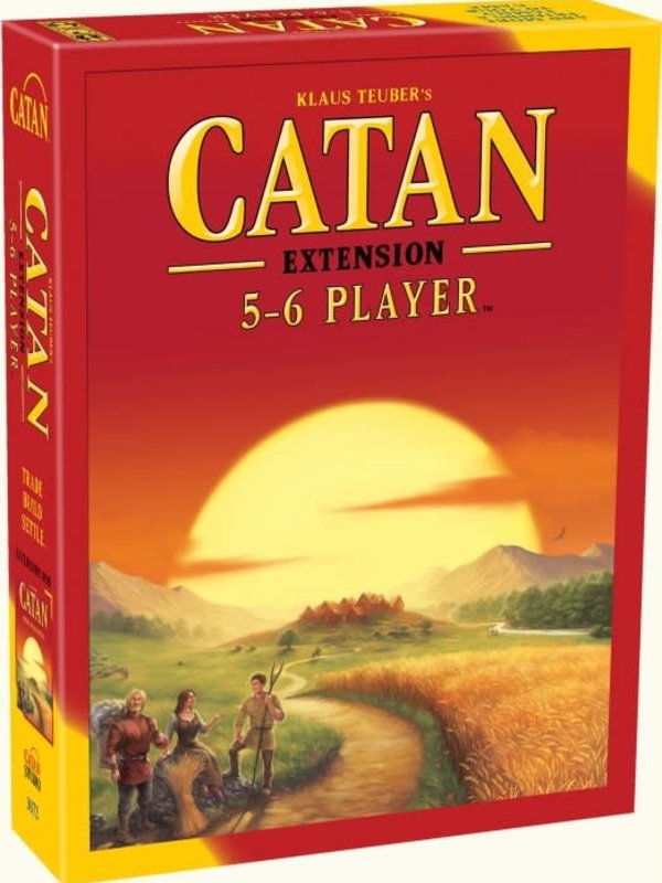 CATAN Settlers of Catan 5 & 6 Player Extension