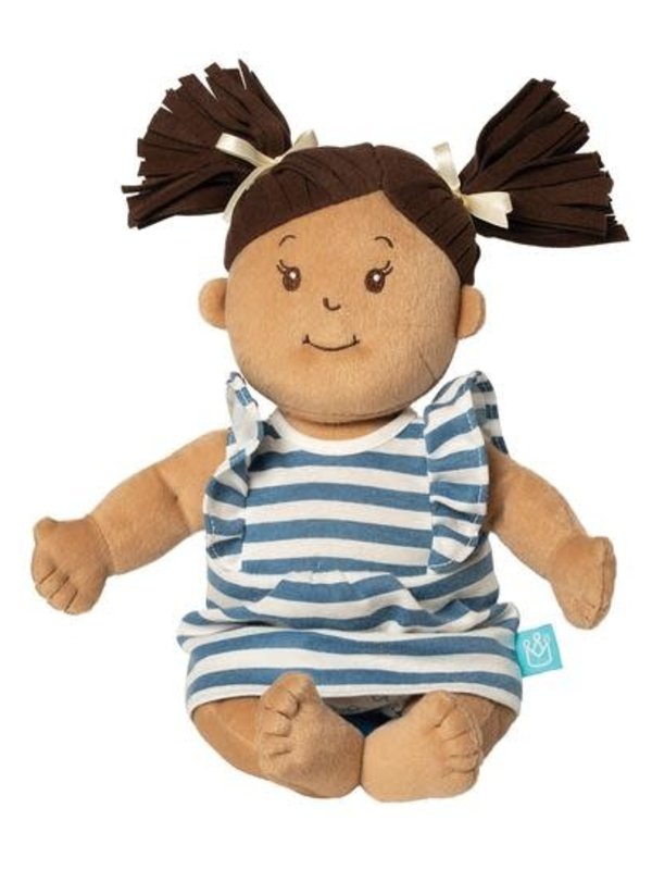 Manhattan Toy Baby Stella Beige Doll w brown hair