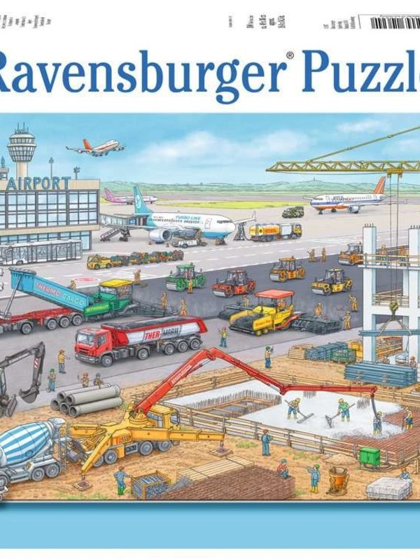 Ravensburger Construction at the Airport -XXL-100pc Puzzle