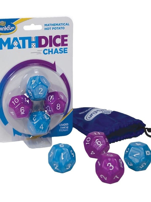 Think Fun Math Dice Chase Game