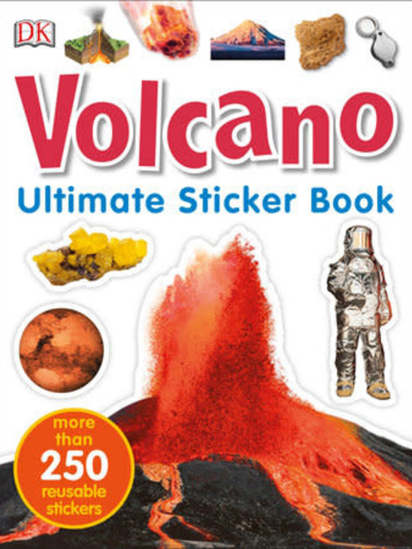 DK Ultimate Sticker Book: Volcano