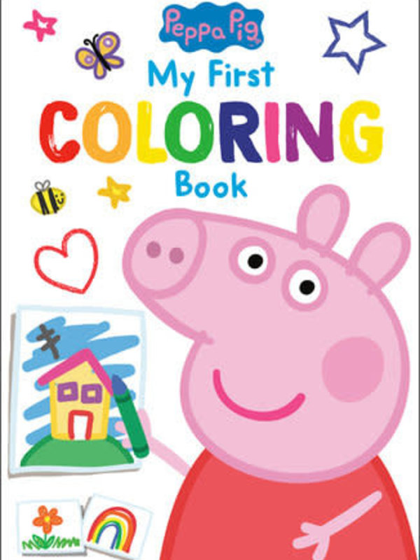 Golden Peppa Pig My First Coloring Book
