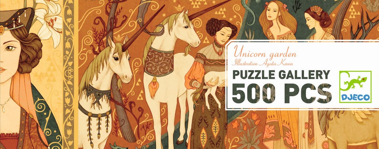 Unicorn Garden 500pc Puzzle