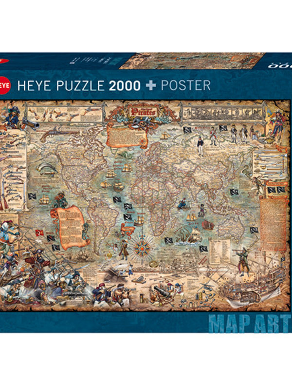 Heye Pirate World 2000pc Puzzle