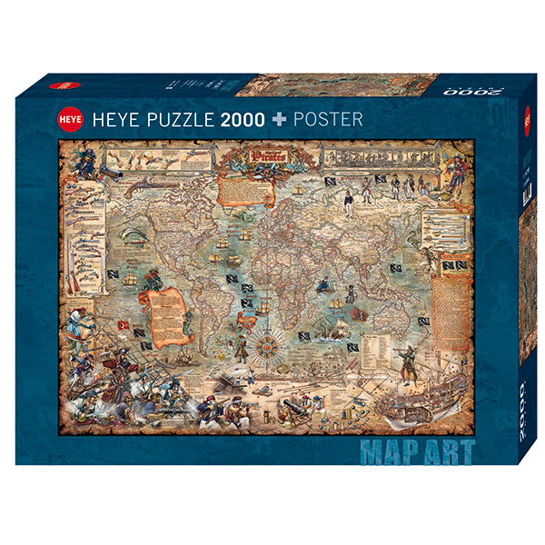 Pirate World 2000pc Puzzle
