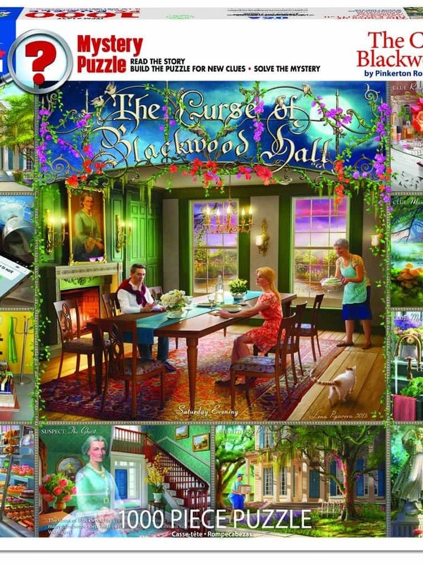 White Mountain The Curse of Blackwood Hall 1000pc Puzzle
