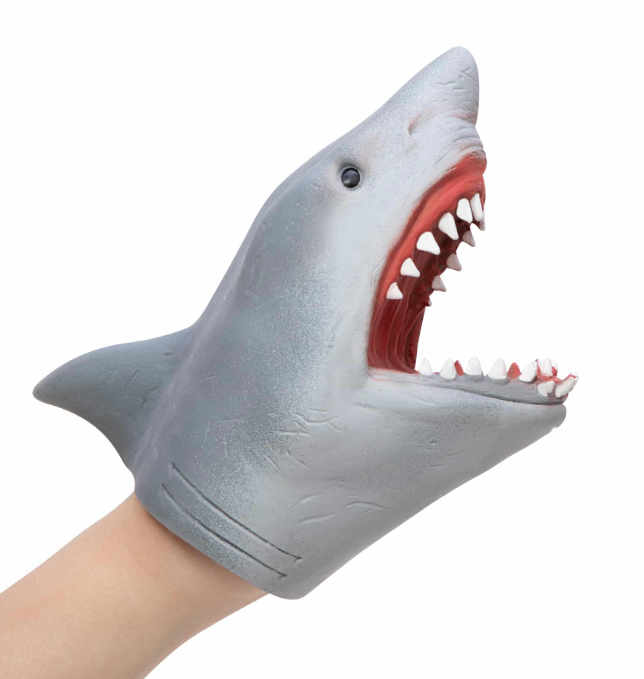 Shark hand puppet