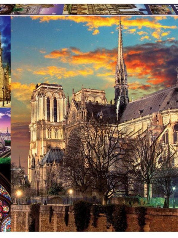 Educa Notre Dame Collage 1000pc Puzzle