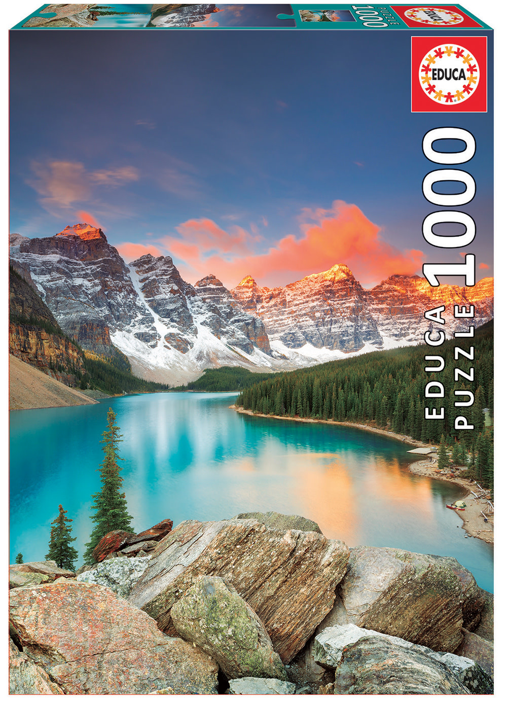 Moraine Lake Banff 1000pc Puzzle