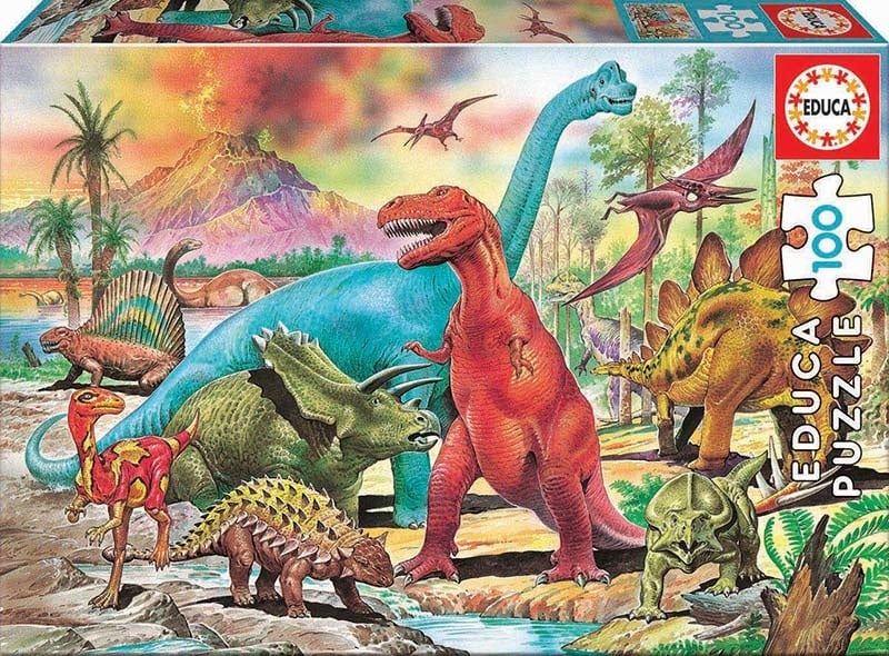Dinosaurs 100pc Puzzle