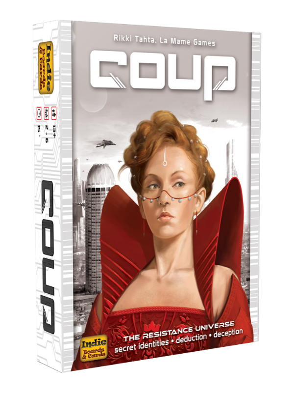 Indie Boards & Cards Coup - The Resistance Universe