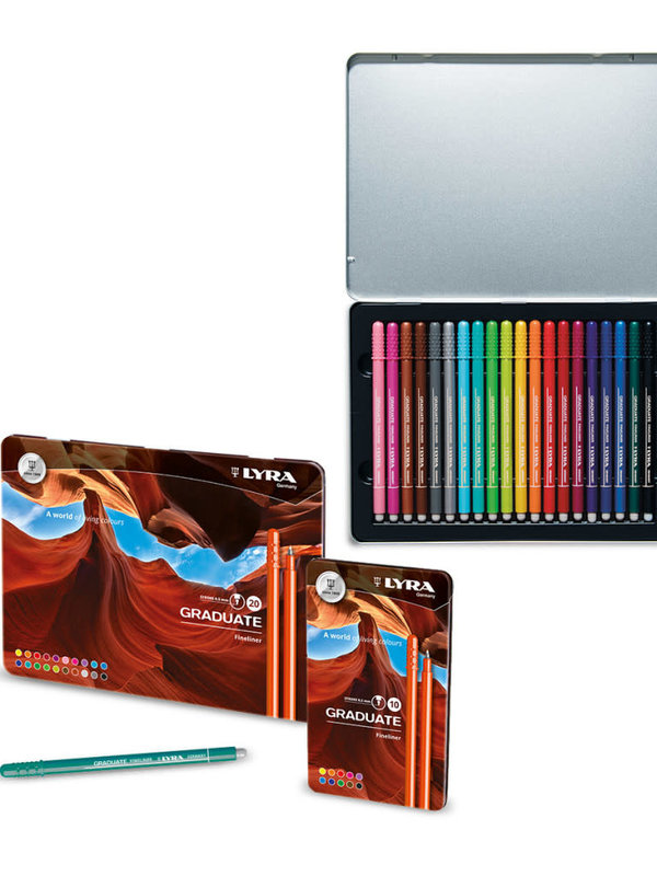 LYRA LYRA Graduate Fineliner 20pc Set