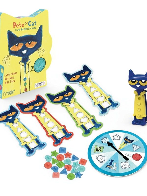 Pete the Cat I Love My Buttons Game