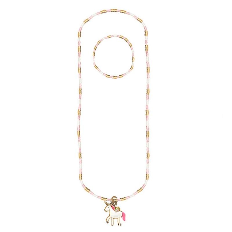 Magic Unicorn Necklace & Bracelet Set