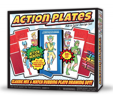 Action Plates Super Heroes