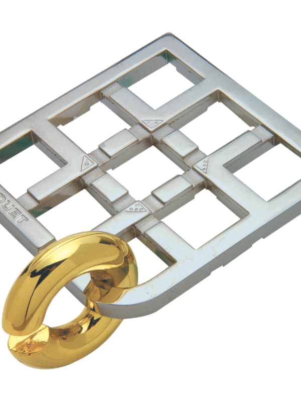 Hanayama DUET Hanayama Cast Metal Puzzle Level 5