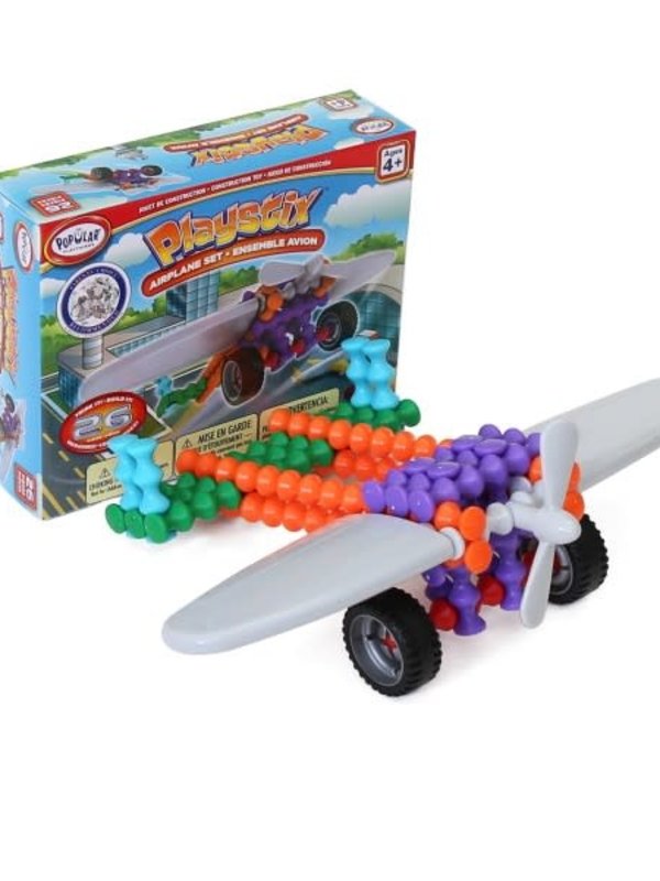 Popular Playthings Playstix Airplane Set