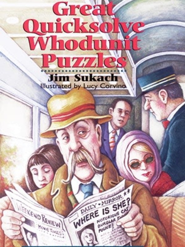 Sterling Great Quicksolve Whodunit Puzzles