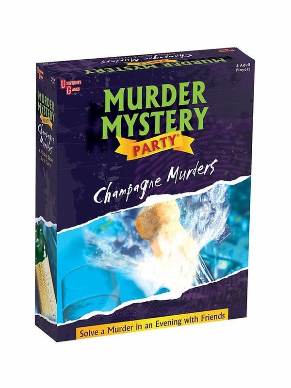 University Games Murder Mystery The Champagne Murder