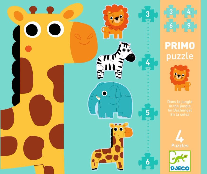 Primo Puzzle: In The Jungle 3, 4, 5 & 6 pc