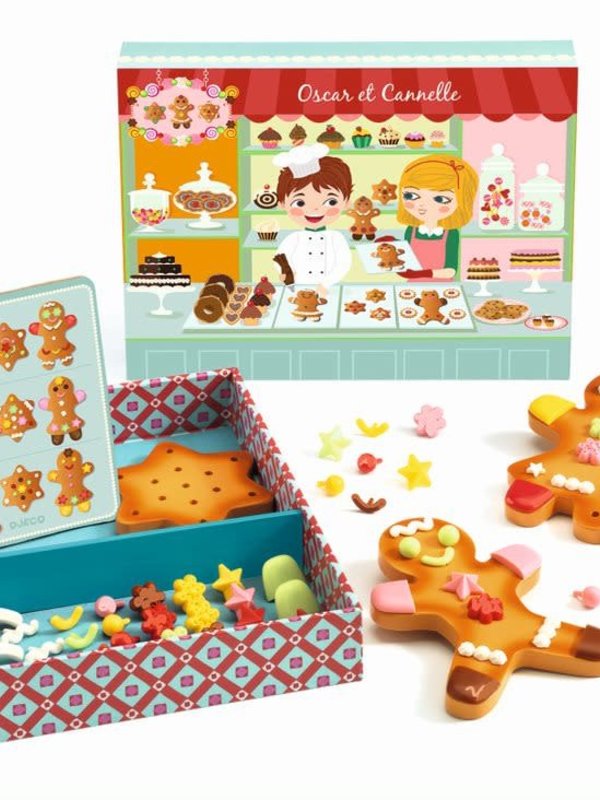 Djeco Oscar & Cannelle Gingerbread Cookie Play Set