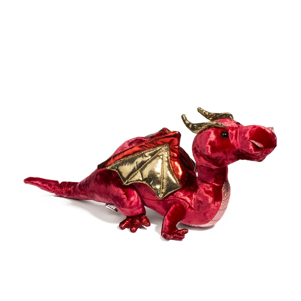 Ruby Red Dragon Plush