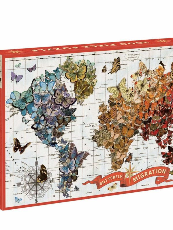 Galison Butterfly Migration 1000pc Puzzle