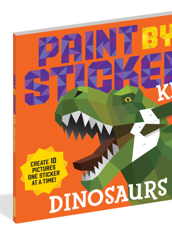 Workman Paint by Sticker Kids: Dinosaurs